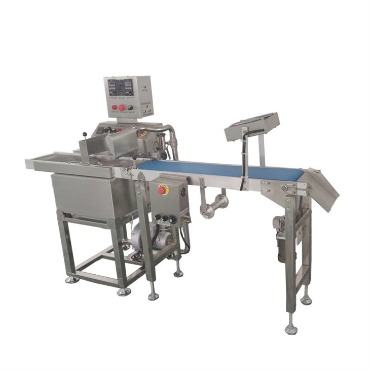 Mini Chocolate Enrober Machine Cooling Belt And Cooling Fan